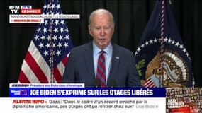 Libération de 24 otages du Hamas: "Ce n'est qu'un début" assure Joe Biden