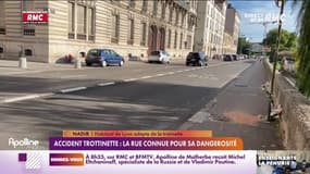 Accident de trottinette à Lyon