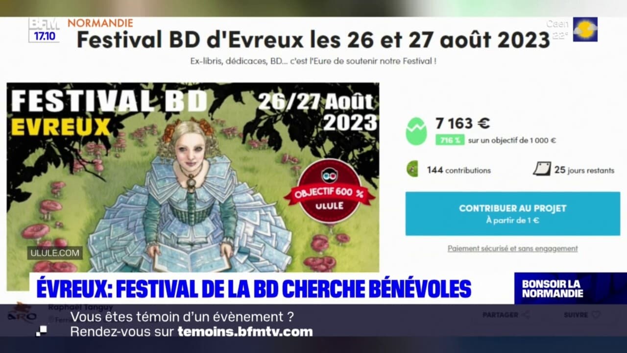 Eure le Festival de la BD d'Évreux cherche des bénévoles