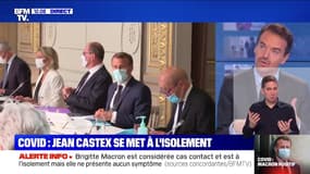Jean Castex testé négatif au Covid-19 mais reste à l'isolement