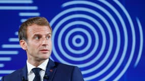 Emmanuel Macron lors de "France 2030"