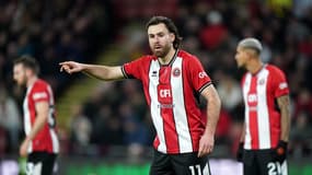 Brereton Diaz, le 3 février 2024, sur la pelouse de Sheffield