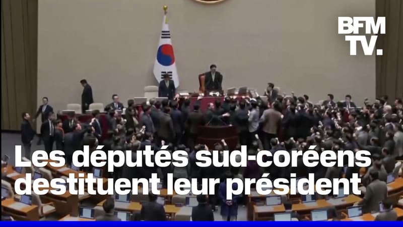 Corée du Sud: les députés votent la destitution de leur président par intérim