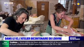 Ariane a testé l'atelier de moulage bicentenaire du Louvre !