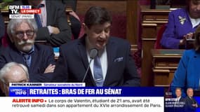 Pour Patrick Kanner, sénateur socialiste du Nord, "la France est au bord de l'implosion et le gouvernement regarde ailleurs"