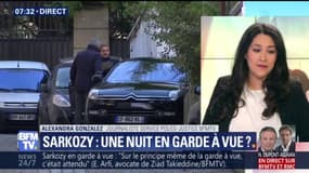 Après une journée en garde à vue, Nicolas Sarkozy a pu passer la nuit à son domicile