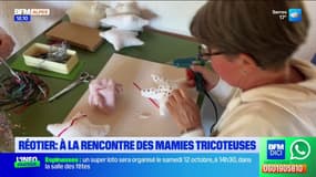 Réotier: à la rencontre des mamies tricoteuses