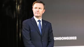 David Lappartient, président de l'UCI, en Australie le 25 septembre 2022