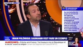 Propos anti-France de Mahjoub Mahjoubi: "Cet imam a eu des propos totalement antirépublicains et il se rend compte aujourd'hui de la gravité de ses propos", estime Sébastien Chenu (RN)