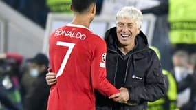 Cristiano Ronaldo et Gian Piero Gasperini