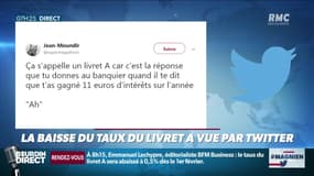 #Magnien, la chronique des réseaux sociaux : La baisse du taux du Livret A vue sur Twitter - 16/01