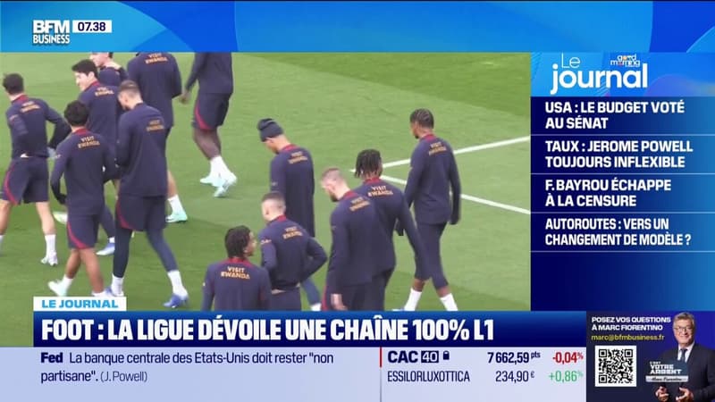 Foot : la ligue dévoile une chaîne 100% L1