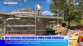 Fouilles archéologiques à Gourdon (Alpes-Maritimes) : des vestiges découverts près d’une chapelle 