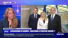 Macron : "cesser de livrer des armes" à Israël - 05/10