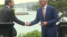 "Vous et votre délicieuse femme", la maladresse d'Emmanuel Macron auprès du Premier ministre australien