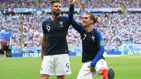 Olivier Giroud et Antoine Griezmann