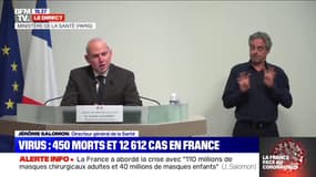 Jérôme Salomon: "Ne partez pas en week-end, restez chez vous"