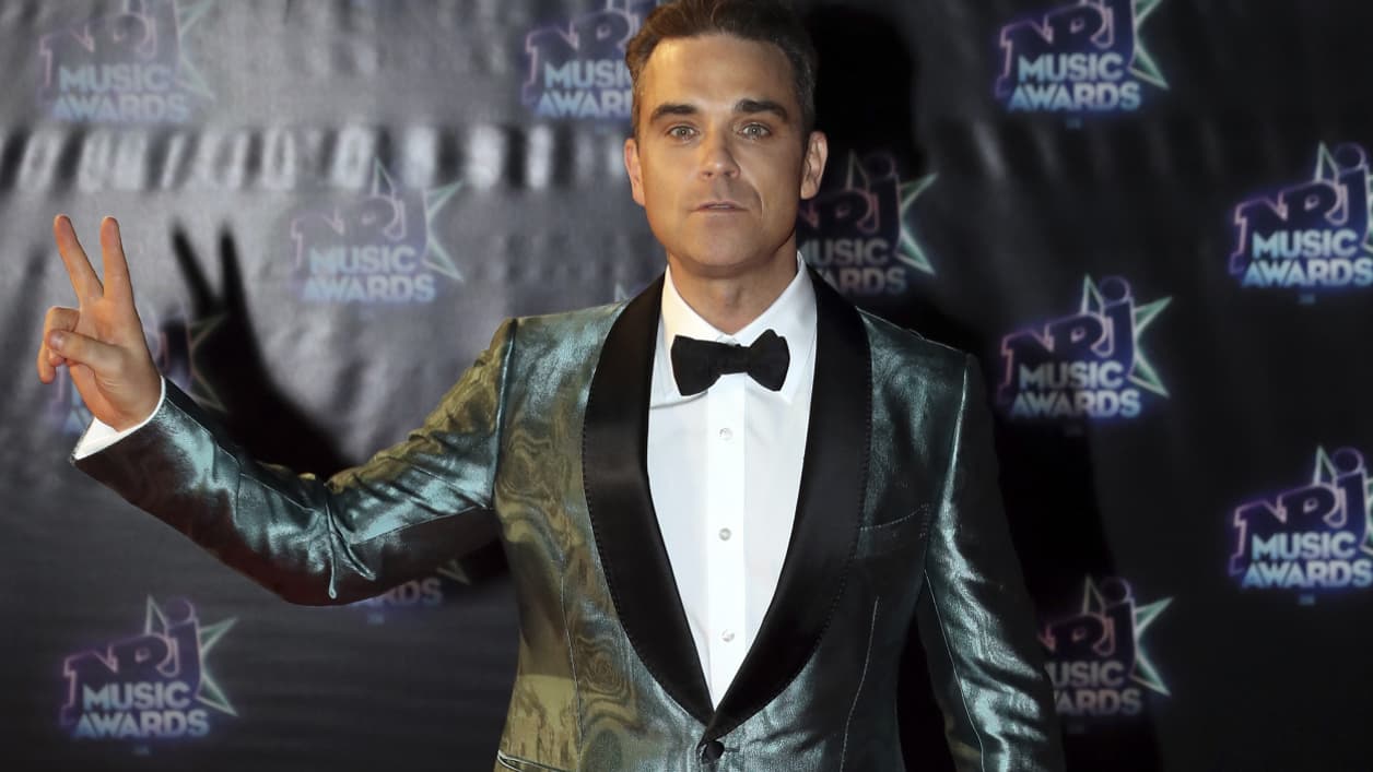 Robbie Williams en novembre 2016 à Cannes