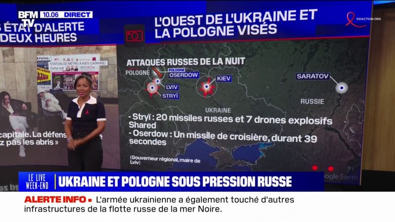 LES ÉCLAIREURS - L'Ukraine visée par des bombardements russes à Kiev et Lviv