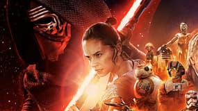 L'affiche de "Star Wars VII - Le Réveil de la Force"