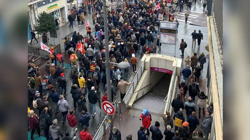 Retraites: la mobilisation tutoie les records en province