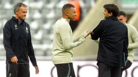 Luis ENRIQUE et Kylian MBAPPE