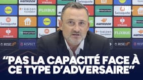 OGC Nice 1 - 2 AS Rome : "Les joueurs ont beaucoup donné, mais de façon imparfaite", juge Haise