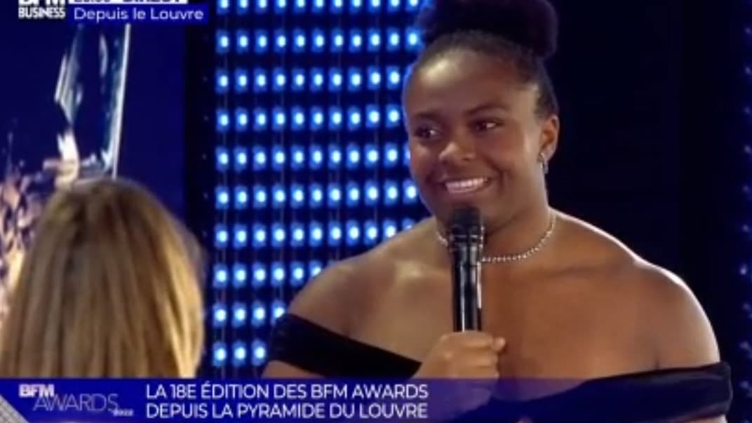 La championne de judo Romane Dicko aux BFM Awards 2022