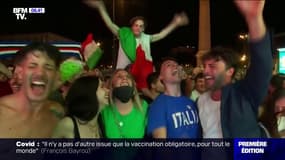 "C'est le moment de faire la fête après tout ce qu'on a vécu": l'euphorie des supporters après la victoire de l'Euro par l'Italie