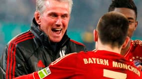 Jupp Heynckes avec Franck Ribéry