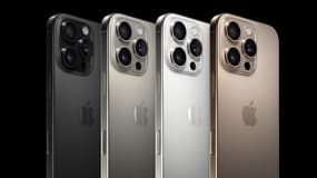 Les iPhone 16 Pro.