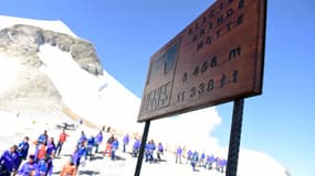 Le glacier de la Grande motte à Tignes