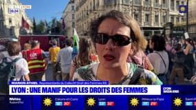 Lyon: une manifestation contre les violences faites aux femmes