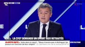 Gérald Darmanin: "Il faut repenser la retraite par répartition"