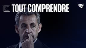 Nicolas Sarkozy à Bordeaux le 8 octobre 2021