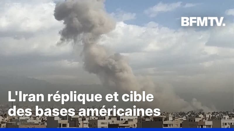 Après les frappes d'Israël et des États-Unis, l'Iran réplique et cible des bases américaines dans la région