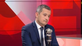 Gérald Darmanin sur BFMTV-RMC le 5 avril 2023.