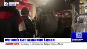 Une soirée avec la maraude à Rouen