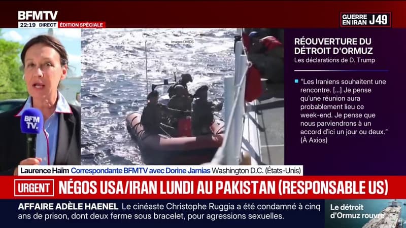 Négociations entre les États-Unis et l'Iran: de nouveaux pourparlers devraient avoir lieu lundi au Pakistan