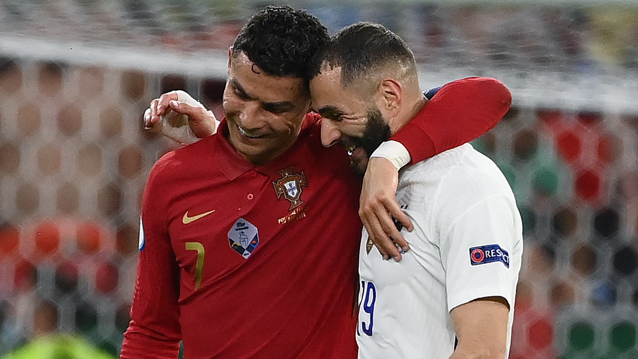 Cristiano Ronaldo et Karim Benzema