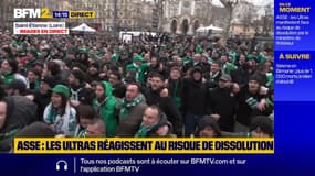 Menacés de dissolution par le ministère de l'Intérieur, les Ultras stéphanois se sont réunis