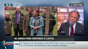 Le parti pris d'Hervé Gattegno: Ségolène Royal: faut-il remettre en doute sa loyauté et son efficacité ? – 07/04