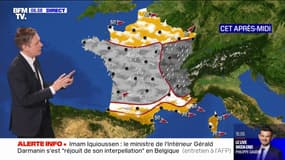 De la pluie et du vent sont attendus sur les deux tiers nord du pays ce samedi