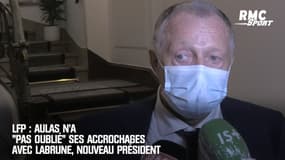 LFP : Aulas n'a "pas oublié" ses accrochages avec Labrune, nouveau président