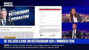 De Villiers exige un référendum sur l'immigration - 15/09