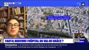 Coronavirus: "On est dans une situation de guerre, il nous faut des solutions de guerre", estime l'urgentiste Patrick Pelloux, qui plaide pour une réouverture de l'ancien hôpital militaire parisien du Val-de-Grâce