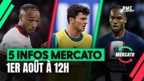 Neves, Sanches, Cornelius... Les 5 infos mercato du 1er août à la mi-journée