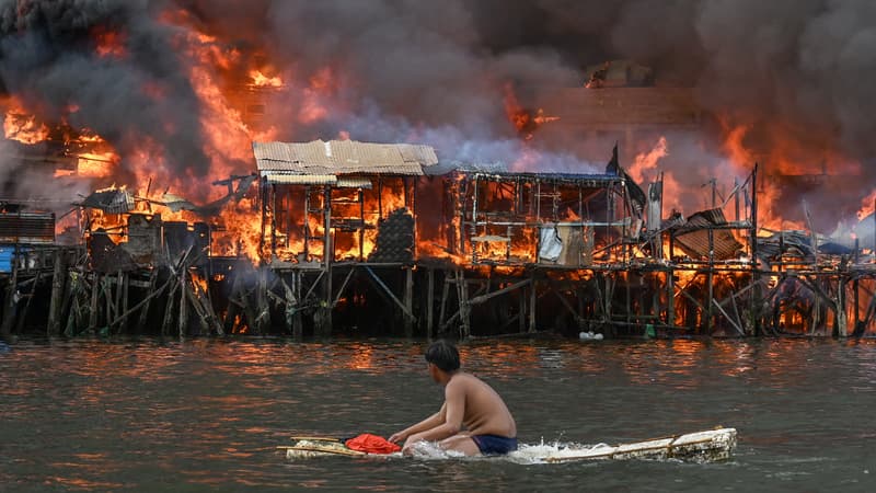 Philippines: un incendie ravage un bidonville de Manille, des centaines d'habitations touchées