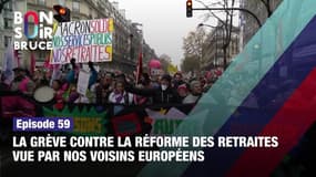 La grève contre la réforme des retraites vue par nos voisins européens