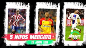 Griezmann, Hakimi, Openda... Les 5 infos mercato du 15 juin à la mi-journée 